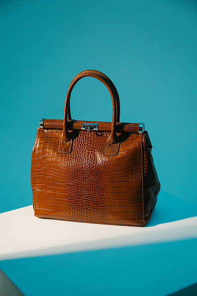 Сумка коричневая LACCOMA нат кожа 13700 - 11645